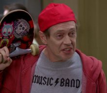 Steve Buscemi spotted out on Halloween dressed as “How do you do, fellow kids?” meme