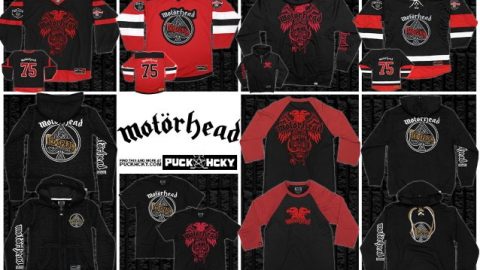 MOTÖRHEAD And PUCK HCKY Team Up For New Hockey-Themed Apparel Collection
