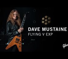 MEGADETH Leader DAVE MUSTAINE’S Flying V Exp Available Now In Limited Quantities