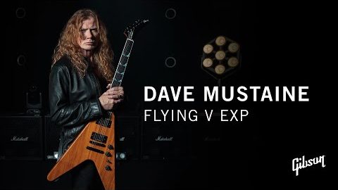 MEGADETH Leader DAVE MUSTAINE’s Flying V EXP Available Now In Limited Quantities
