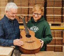 Raffle for Ed Sheeran’s guitar raises over £50k for primary school in his hometown