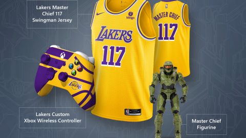 LA Lakers custom Halo Infinite merch bundle revealed