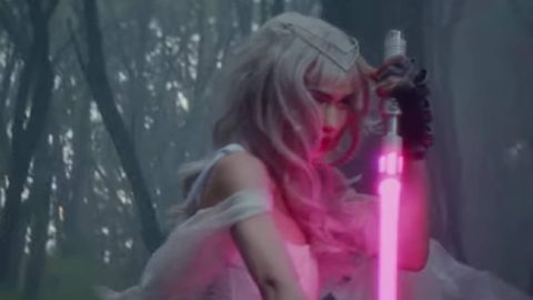 Watch Grimes’ lightsaber-wielding video for ‘Player Of Games’