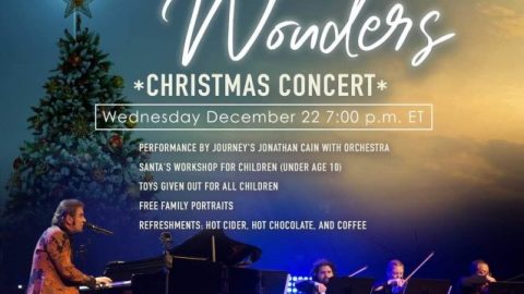 JOURNEY’s JONATHAN CAIN To Host ‘Wonder Of Wonders Christmas Concert’