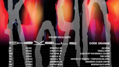 KORN Announces March/April 2022 U.S. Tour With CHEVELLE And CODE ORANGE