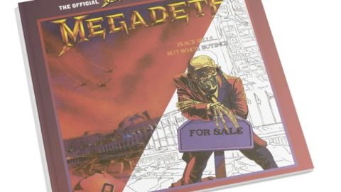 MEGADETH: First Official Coloring Book Now Available
