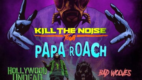 PAPA ROACH Announces 2022 North American ‘Kill The Noise’ Tour With HOLLYWOOD UNDEAD And BAD WOLVES