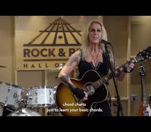 Watch LITA FORD Answer Questions And Perform At Cleveland’s Rock & Roll Hall Of Fame Museum