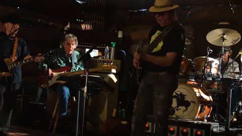 Watch a new documentary about Neil Young and Crazy Horse’s latest album, ‘Barn’
