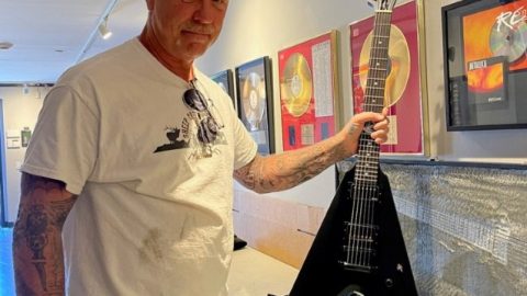 JAMES HETFIELD Guitar, CHRIS CORNELL ‘Be Yourself’ Lyrics, SLASH Les Paul And Hat Among Top Sellers At MusiCares Julien’s Auctions