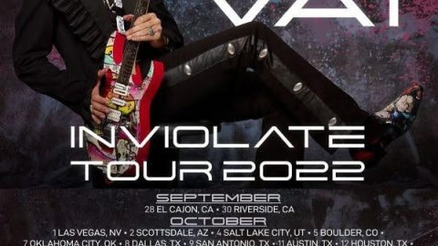 STEVE VAI To Undergo Another Surgery; North American Tour Postponed