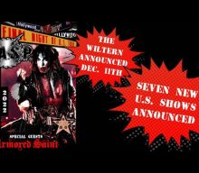 W.A.S.P. And ARMORED SAINT Add Seven Shows To Fall 2022 U.S. Tour