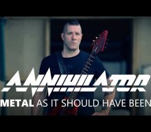 ANNIHILATOR’s JEFF WATERS Looks Back On His COVID-19 Battle: ‘It Took Me Six Months To Get My Lungs Back’