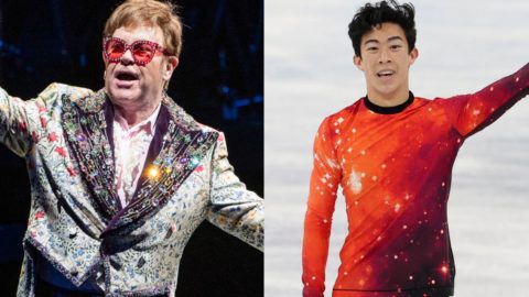 Elton John congratulates ‘Rocket Man’ Olympic figure skater