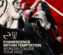 EVANESCENCE And WITHIN TEMPTATION Announce Rescheduled Fall 2022 Dates For Their ‘Worlds Collide’ Tour
