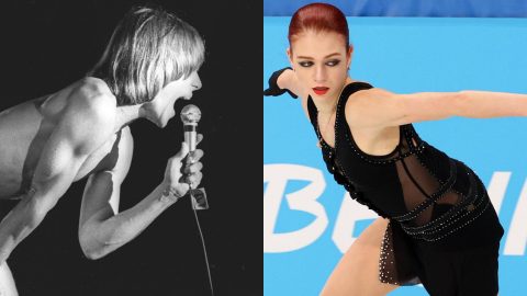 Watch Olympic ice skater Alexandra Trusova skate to The Stooges’ ‘I Wanna Be Your Dog’