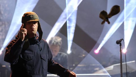 Watch Liam Gallagher’s debut live performance of ‘Everything’s Electric’ at the BRITs 2022