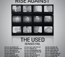 RISE AGAINST Announces Summer 2022 U.S. Tour With THE USED And SENSES FAIL