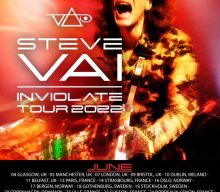 STEVE VAI Announces ‘Inviolate’ 2022 European Tour