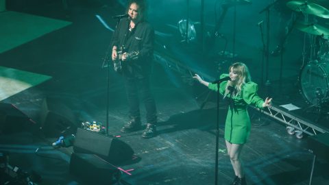 Watch CHVRCHES bring out The Cure’s Robert Smith on stage in London