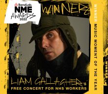 Liam Gallagher wins Music Moment Of The Year at the BandLab NME Awards 2022
