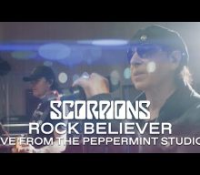 SCORPIONS Release ‘Rock Believer’ Performance Video From PEPPERMINT PARK STUDIOS