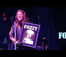 FOZZY Presented With Gold Award For ‘Judas’ Single: Video, Photo