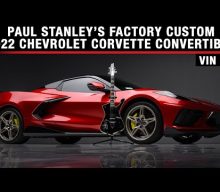 KISS Frontman PAUL STANLEY Is Auctioning 2022 Chevrolet Corvette Stingray Convertible