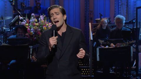 Jake Gyllenhaal covers Celine Dion during ‘Saturday Night Live’ opening