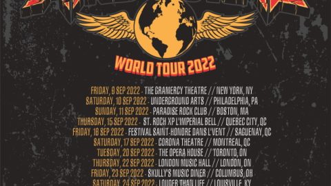 AIRBOURNE Announces Summer/Fall 2022 North American Tour