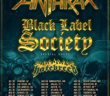 ANTHRAX And BLACK LABEL SOCIETY Announce Summer 2022 North American Tour