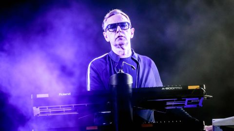 Los Angeles Dodgers organist pays tribute to Depeche Mode’s Andy Fletcher