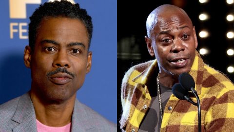 Chris Rock jokes about Will Smith slap as he joins Dave Chappelle on-stage