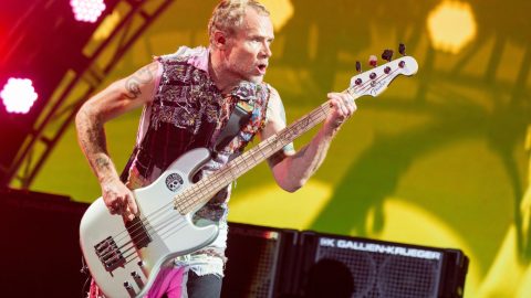 Watch Red Hot Chili Peppers kick off their world stadium tour in Spain