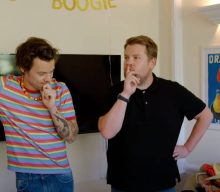 Watch Harry Styles make his latest music video with James Corden for $300