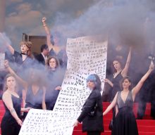 Feminist group invades Cannes in protest of violence against women