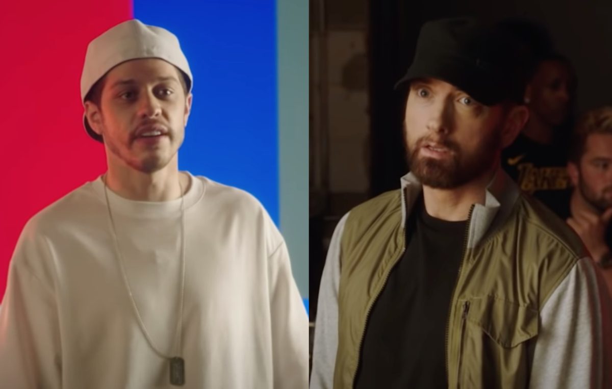 Watch Eminem join Pete Davidson for final ‘SNL’ sketch