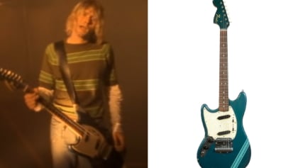 KURT COBAIN’s Guitar Used In NIRVANA’s ‘Smells Like Teen Spirit’ Video Sells For $4.5 Million At Auction