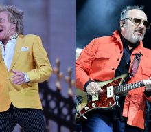 Rod Stewart and Elvis Costello laugh off media “feud”