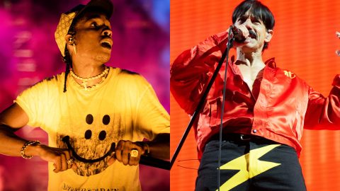 A$AP Rocky performs Red Hot Chili Peppers support slot – after their set