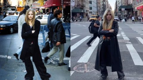 See Avril Lavigne recreate the ‘Let Go’ album cover for its 20th anniversary