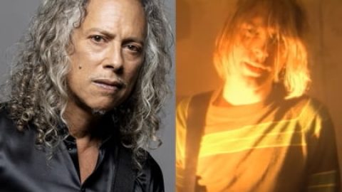 KIRK HAMMETT: Why KURT COBAIN Didn’t Want To Share The Stage With GUNS N’ ROSES