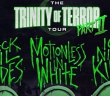 MOTIONLESS IN WHITE, BLACK VEIL BRIDES And ICE NINE KILLS Announce Summer 2022 Leg Of ‘Trinity Of Terror’ Tour; BLABBERMOUTH.NET Presale