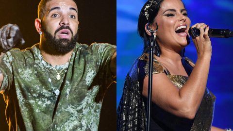 Drake joins Nelly Furtado on stage for rendition of ‘I’m Like A Bird’