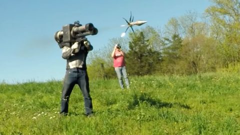 Real-life functional ‘Halo’ rocket launcher built by YouTuber