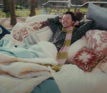 Harry Styles takes a trip on a giant bed in new ‘Late Night Talking’ video