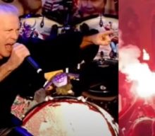 IRON MAIDEN’s BRUCE DICKINSON Blasts ‘Greek C**t’ For Lighting Flare During Athens Concert: ‘You F***ing C***sucker’