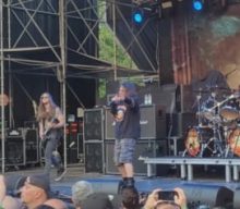 Watch EXODUS Perform With THE BLACK DAHLIA MURDER Guitarist BRANDON ELLIS At Italy’s LUPPOLO IN ROCK Festival