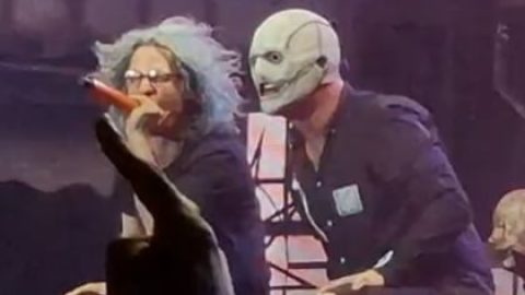 Watch: COREY TAYLOR’s Son GRIFFIN Joins SLIPKNOT On Stage In Bucharest