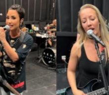 Watch: NITA STRAUSS Rehearses With DEMI LOVATO For Upcoming Tour